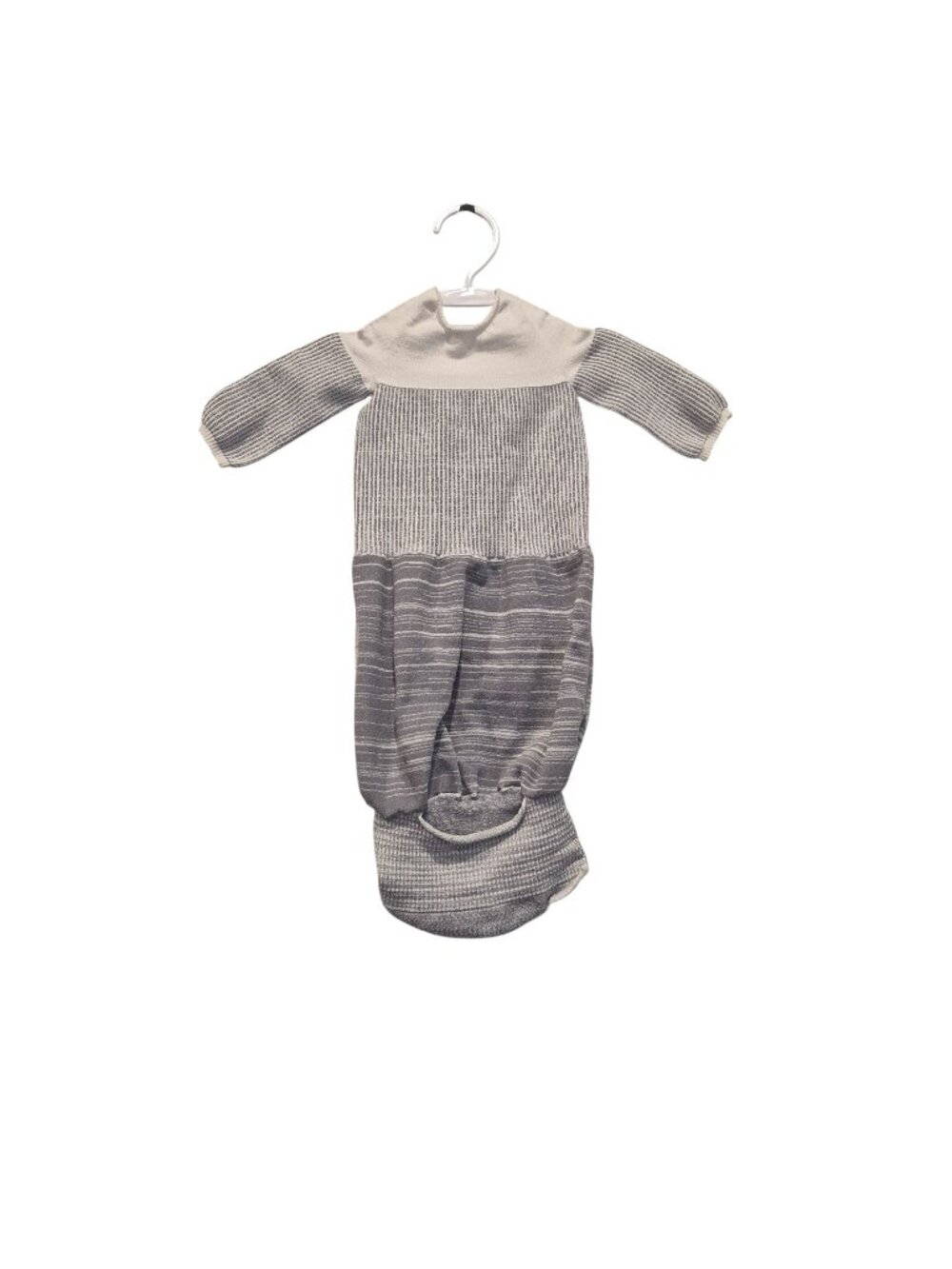 Swaddelini Arms Out Long Sleeve Sleep Sack Gray Size Small Newborn Baby Infant